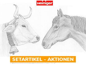 x% Heiniger Pferde / Rinder Schermaschinen - Aktionen
