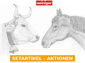 x% Heiniger Pferde / Rinder Schermaschinen - Aktionen