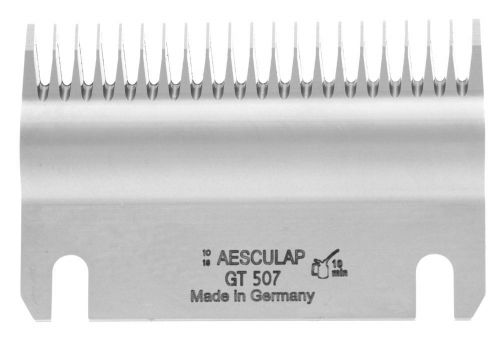 GT 507 AESCULAP Schermesser - Untermesser fein, 21 Zhne Rinderschermesser