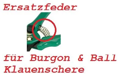 Ersatz-Feder Burgon &  Ball fr englische Klauenschere fr Schafe / Alpaka
