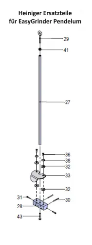 HEINIGER Ersatzteile fr Heiniger Pendulum (Pendel der Heiniger Easy Grinder Schleifmaschine) - siehe Beschreibung, Auswahl