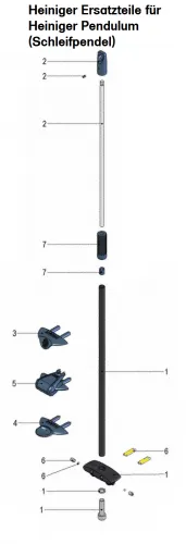 HEINIGER Ersatzteile fr Heiniger Pendulum (Pendel der Heiniger Acutecc Schleifmaschine) - siehe Beschreibung, Auswahl