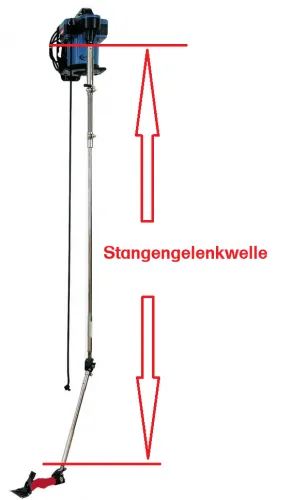 HEINIGER Stangengelenkwelle / Starre Welle DT04-EVO 203 cm Worm fr EVO