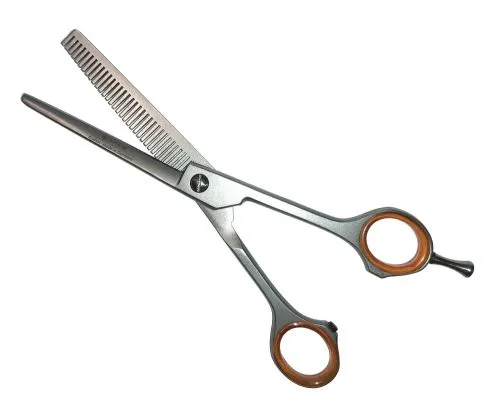 GATTINGER Effilierschere / Modellierschere 16,5 cm, 32 Zhne, 6,5 einseitig gezahnt