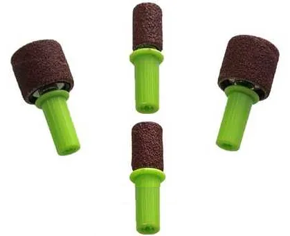 WAHL / MOSER Ersatz-Schleifkpfe (4er SET) 2302-7000 fr MOSER kabelloser Krallenschleifer 2302-0050 (batteriebetrieben)