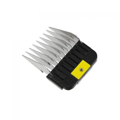 WAHL Aufschiebekmme - Aufsteckkmme, Steel Comb 16 mm - SIZE 0, aus rostfreiem Stahl 1247-7840