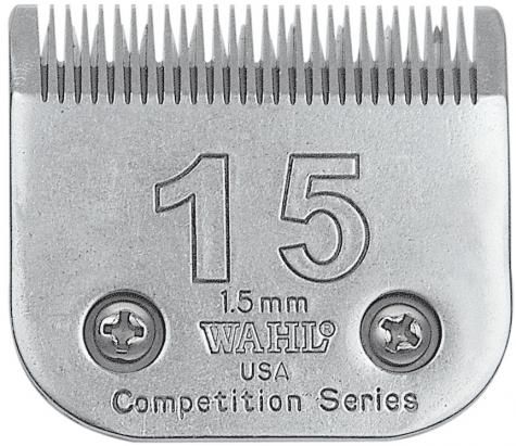 Wahl # 15, 1,5 mm 02357-116 Competition Series Scherkopf