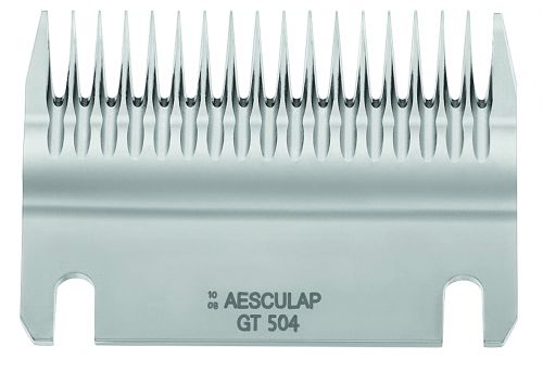 GT 504 AESCULAP Schermesser - Untermesser grob, 18 Zhne Rinderschermesser / Schafschermesser