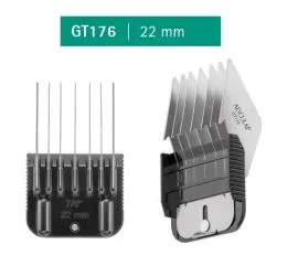 Kerbl f. AESCULAP Favorita Aufsteckkamm-Set / Aufschiebekamm-Set GT 170 ( 5 Stck ) fr Aesculap Favorita - 13, 16, 19, 22, 25 mm