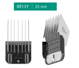 Kerbl f. AESCULAP Favorita Aufsteckkamm-Set / Aufschiebekamm-Set GT 170 ( 5 Stck ) fr Aesculap Favorita - 13, 16, 19, 22, 25 mm