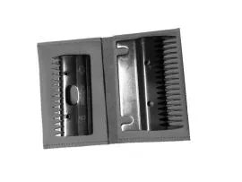 GATTINGER Leder Schermesserhlle / Kammschutz Schermesserschutz Schutzhlle fr Kammplatten, Kammtasche