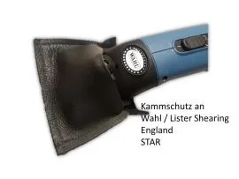 Filz / Leder Kammschutz Schermesserschutz Schutzhlle fr Kammplatten, Kammtasche