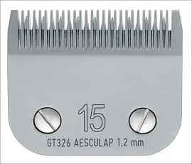 GT 326 AESCULAP Size 15 - 1,2 mm Snap On Scherkopf