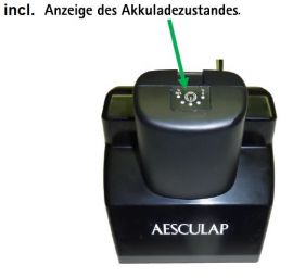 AESCULAP Ersatz Akku GT 801 für Aesculap Econom CL und Econom CL equipe Akkuschermaschine