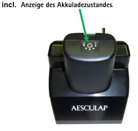 AESCULAP Ersatz Akku GT 801 fr Aesculap Econom CL und Econom CL equipe Akkuschermaschine