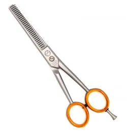 GATTINGER Effilierschere 15,5 cm, 30 Zhne, 6,0 doppelseitig gezahnt