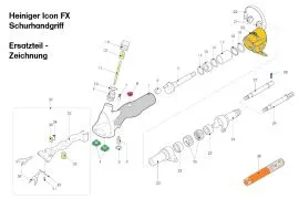 Heiniger Ersatzteile fr Heiniger ICON FX Schurhandgriff - siehe Beschreibung, Auswahl