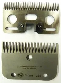 Schermesser L66 (ähnlich LISTER / LISCOP LI A 6 und CONSTANTA KERBL 60) Schnitthöhe ca. 3 mm - Gattinger Hausmarke