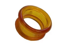 Gummiring / Gummieinsatz / Scherenaugengummi / Gummieinlage auch FR DAUMEN, gerade  ca. 20 mm fr Hundescheren / Groomerscheren