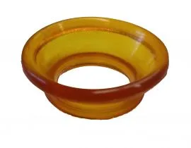 GATTINGER Gummiring / Gummieinsatz / Scherenaugengummi / Gummieinlage FR DAUMEN, gewlbt  ca. 20 mm fr Hundescheren / Groomerscheren