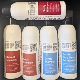 HEINIGER ProGroom Testpaket Pet - Shampoo: 1x Gentle Shampoo 125 ml, Clarify Shampoo 125 ml, Detox Shampoo 125 ml, Balance Shampoo 125 ml, Gentle Easy Rinse Conditioner 125 ml