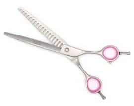 GATTINGER 17,0 cm Effilierschere / Modellierschere einseitig gezahnt, 18 Zhne aus Japanstahl