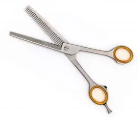 GATTINGER Effilierschere / Modellierschere 16,5 cm, 46 Zhne, 6,5 einseitig gezahnt