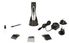 KERBL Akku-Schermaschine Clipster CuttoX Hunde Akku-Schermaschine Gesichtstrimmer / Pfotentrimmer fr alle Feinarbeiten incl. Zubehr