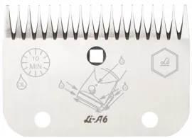 LI A 6 LISTER / LISCOP Schermesser - Untermesser