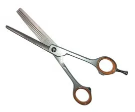 GATTINGER Effilierschere / Modellierschere 16,5 cm, 32 Zhne, 6,5 einseitig gezahnt