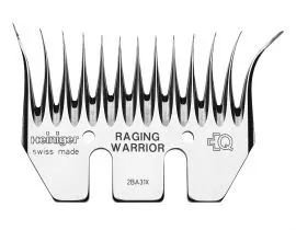 HEINIGER Warrior Raging Run-In Unterkamm Schermesser / Schafschermesser - Standard Kammplatte SCHAFE