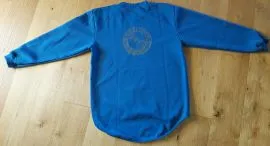 Longsleeve Sweatshirt fr Schafscherer Rundhals in blau by F. Riedel - made in Germany