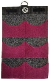 GATTINGER Hochwertige Filz-Kammtasche (Comb Pouch) / Schermessertasche zur Aufbewahrung von 4-8 Unterkmmen u. 4-12 Obermesser mit Farbauswahl!