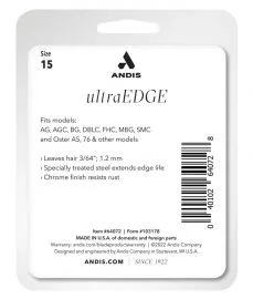 andis Size 15 UltraEdge Scherkopf, 1,2 mm