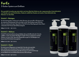 HEINIGER ProGroom Entfilzung FurEx – �Schritt 2� Abl�sen - 3-Stufen-System zum Entfilzen, 5L