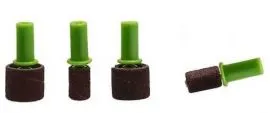 WAHL / MOSER Ersatz-Schleifkpfe (4er SET) 2302-7000 fr MOSER kabelloser Krallenschleifer 2302-0050 (batteriebetrieben)